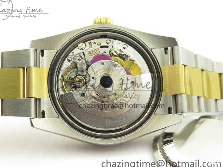 1:1 Diam 36mm SA3135 On YG SS Datejust V2 116234 Dial White Best Oyster DJF Com Bracelet Edition 0313